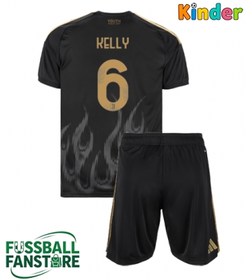 Juventus Lloyd Kelly #6 Replik 3rd trikot Kinder 2026-27 Kurzarm (+ Kurze Hosen)